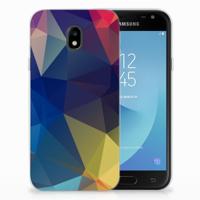 Samsung Galaxy J3 2017 | TPU Hoesje | Polygon Dark