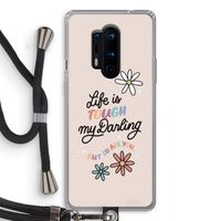 Tough Life: OnePlus 8 Pro Transparant Hoesje met koord