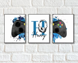 Posters - Xbox / Gamen / Gepersonaliseerd / Set van 3