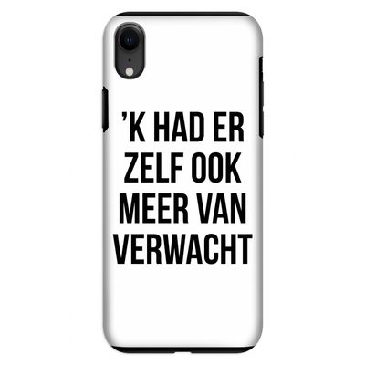 Meer verwacht: iPhone XR Tough Case