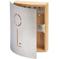 Zeller Sleutelkast voor 8 sleutels met RVS deurtje - 22 x 25 cm - Sleutels ophangen - Sleutelrekje Zeller Sleutelkast voor 8 sleutels met RVS deurtje - 22 x 25 cm - Sleutels ophangen - Sleutelrekje