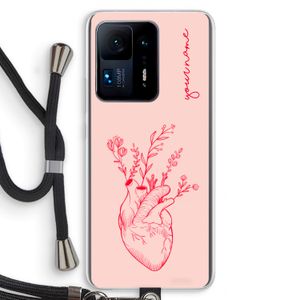 Blooming Heart: Xiaomi Mi Mix 4 Transparant Hoesje met koord