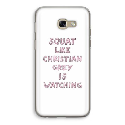 Christian Grey: Samsung Galaxy A5 (2017) Transparant Hoesje