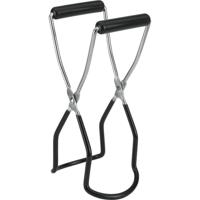 Metaltex potlifter 22x8.5 cm zilver/zwart Metaltex potlifter 22x8.5 cm zilver/zwart