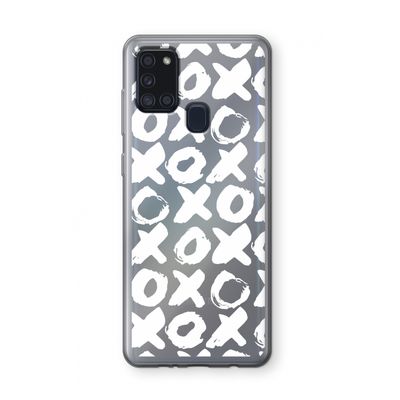 XOXO: Samsung Galaxy A21s Transparant Hoesje