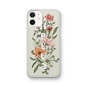 Hello bloemen: iPhone 12 Transparant Hoesje