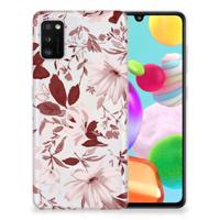 Smartphone hoesje Samsung Galaxy A41 Watercolor Flowers
