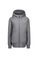 Hooded Four Way Stretch Jacket Pewter