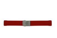 Horlogeband Tissot T603036455 / T0914204705110A Rubber Rood 22mm