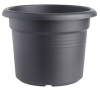 Bloempot Green basics cilinder 35 cm living black - Elho