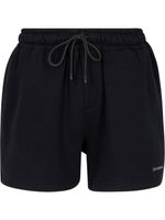 Stampd short de sport à patch logo - Noir