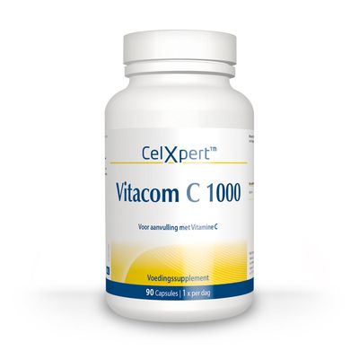 Vitacom C 1000 | Hoog gedoseerd Vitamine C | 90 Tabletten | Professionele Supplementen Vitacom C 1000 | Hoog gedoseerd Vitamine C | 90 Tabletten | Professionele Supplementen