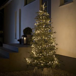 Konstsmide Clusterverlichting voor binnen en buiten - 1500 LEDs - Frosted - 2100K Amber - 33 meter - Kerstverlichting - IP44 - Incl. Transformator