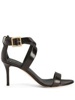 Giuseppe Zanotti sandales Ellie en cuir 80 mm - Noir - thumbnail