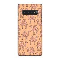 Kameel: Samsung Galaxy S10 4G Volledig Geprint Hoesje