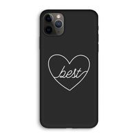 Best heart pastel: iPhone 11 Pro Biologisch afbreekbaar hoesje
