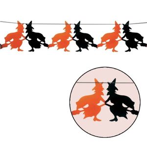 Halloween heks slinger wit 3 meter