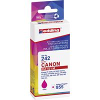 Edding Inktcartridge vervangt Canon CLI-521M Compatibel Magenta EDD-242 18-242-01