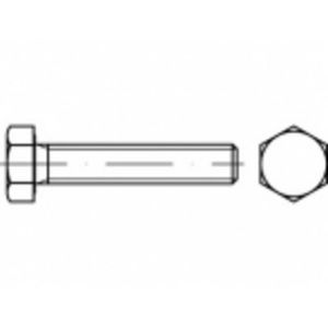 TOOLCRAFT TO-5407986 Zeskantbout M20 50 mm Buitenzeskant Staal Galvanisch verzinkt 25 stuk(s)