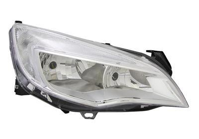 Koplamp rechts H7+H7 inclusief stelmotor 3749962