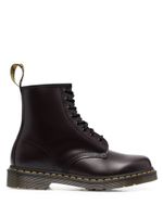 Dr. Martens bottes 1460 en cuir à lacets - Rouge - thumbnail