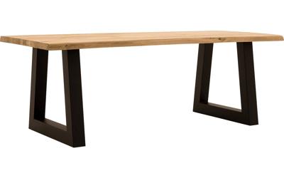 Goossens Eettafel Blade, Boomstamblad 300 x 100 cm 5 cm dik