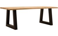 Goossens Eettafel Blade, Boomstamblad 300 x 100 cm 5 cm dik