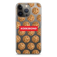 Koekerond: iPhone 13 Pro Transparant Hoesje