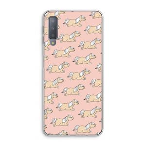 Ponys: Samsung Galaxy A7 (2018) Transparant Hoesje