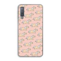 Ponys: Samsung Galaxy A7 (2018) Transparant Hoesje Ponys: Samsung Galaxy A7 (2018) Transparant Hoesje