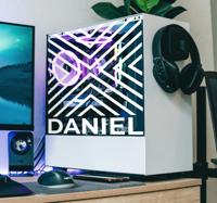 Lijnen met naam game sticker