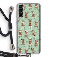 Gymboys: Samsung Galaxy S21 Plus Transparant Hoesje met koord