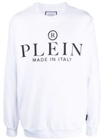 Philipp Plein sweat en coton à logo imprimé - Blanc - thumbnail