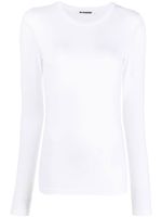 Jil Sander t-shirt à col rond - Blanc