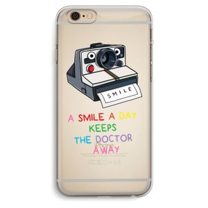 Smile: iPhone 6 Plus / 6S Plus Transparant Hoesje