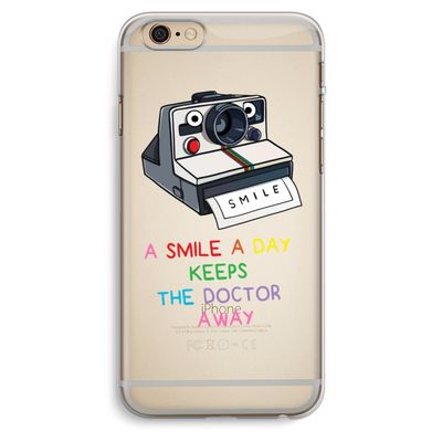 Smile: iPhone 6 Plus / 6S Plus Transparant Hoesje