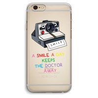 Smile: iPhone 6 Plus / 6S Plus Transparant Hoesje