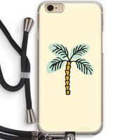 Palmboom: iPhone 6 / 6S Transparant Hoesje met koord Palmboom: iPhone 6 / 6S Transparant Hoesje met koord