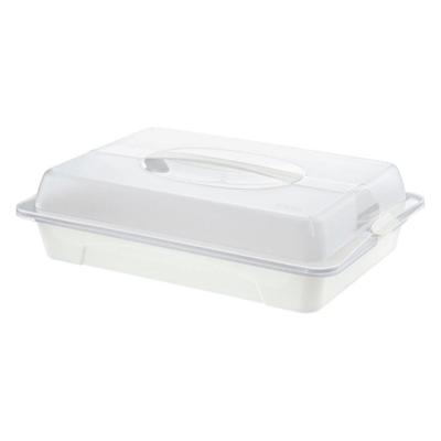 Rotho fresh partybutler serveertray 43.5x11x29.5 cm wit/transparant