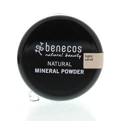 Natural loose mineral powder light sand