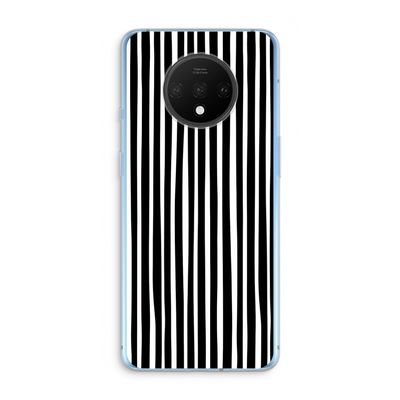 Stripes: OnePlus 7T Transparant Hoesje