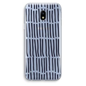 Moroccan stripes: Samsung Galaxy J3 (2017) Transparant Hoesje