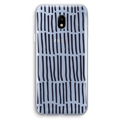 Moroccan stripes: Samsung Galaxy J3 (2017) Transparant Hoesje