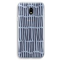 Moroccan stripes: Samsung Galaxy J3 (2017) Transparant Hoesje