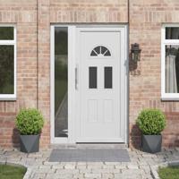 Plantenbak 2 pcs Antraciet 30 x 30 x 30 cm Staal