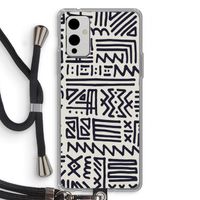 Marrakech print: OnePlus 9 Transparant Hoesje met koord