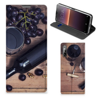 Sony Xperia L4 Flip Style Cover Wijn