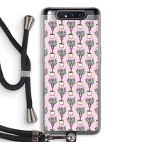 Boompje: Samsung Galaxy A80 Transparant Hoesje met koord