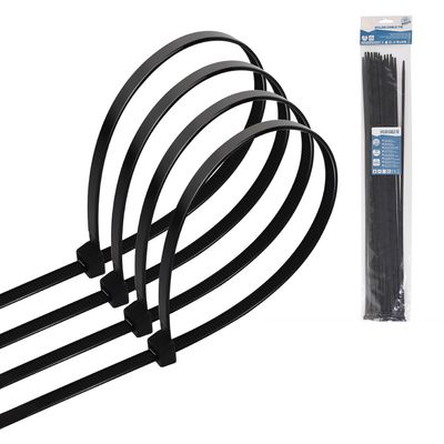 Tie Wraps - Tyrap - Aigi Tie - 4.8x450mm - Zwart - 30 Stuks