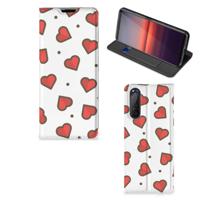 Sony Xperia 5 II | Hoesje met Magneet | Hearts